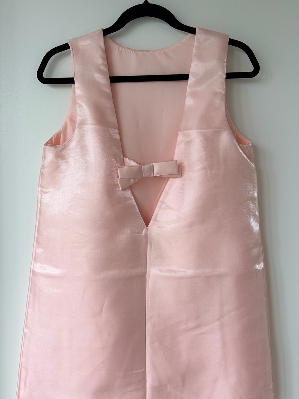 H&M Light Pink Bow dress - Picture 3 of 4